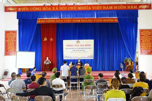 Bắc Hà tổ chức phiên tòa giả định liên quan đến lĩnh vực cưỡng chế, thu hồi, giải phóng mặt bằng