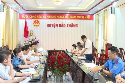Kiểm tra công tác đảm bảo trật tự, an toàn giao thông tại 4 huyện và thị xã Sa Pa