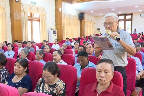 Giải quyết kịp thời nhiều kiến nghị bức xúc