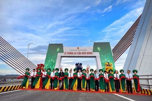 Hải Phòng khánh thành cầu Bến Rừng với tổng mức đầu tư gần 1.941 tỷ đồng