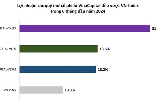 Các quỹ mở VinaCapital đều đạt lợi nhuận cao