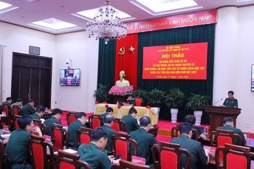 Nâng cao hiệu quả thông tin và tuyên truyền về quốc phòng, an ninh, dân tộc