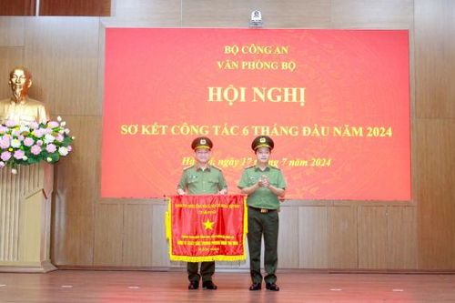 Văn phòng Bộ Công an hoàn thành xuất sắc nhiều chỉ tiêu công tác