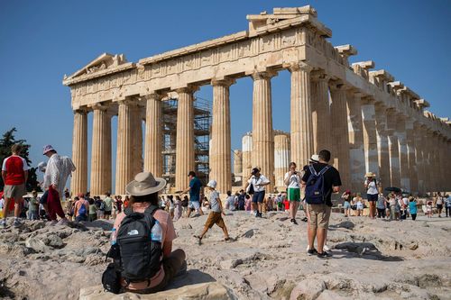 Hạn chế khung giờ tham quan thành cổ Athens Acropolis do nắng nóng