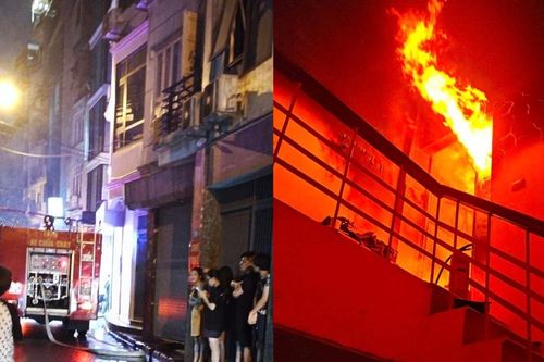 Hà Nội: Cháy quán tẩm quất ở Thanh Xuân trong đêm