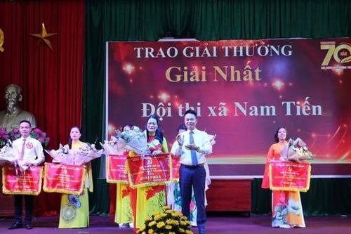 Chung khảo thi tìm hiểu 'Huyện Phú Xuyên - 70 năm xây dựng và trưởng thành'