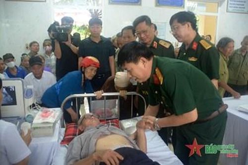 Tuổi trẻ Quân đội với 'Chương trình Tri ân tháng 7' tại tỉnh Thanh Hóa