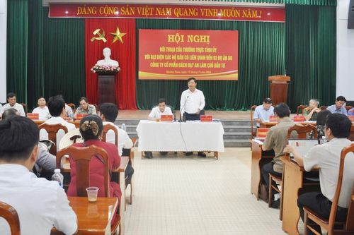 Lãnh đạo tỉnh Quảng Nam ra 'tối hậu thư' cho Công ty Bách Đạt An