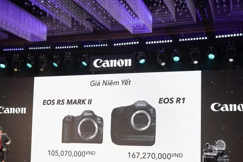 Canon ra mắt EOS R1 và EOS R5 Mark II tại Việt Nam