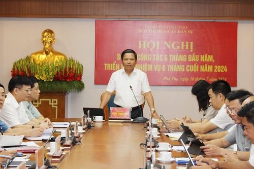 Phú Thọ tổ chức hội nghị triển khai nhiệm vụ Thi hành án dân sự 6 tháng cuối năm 2024.