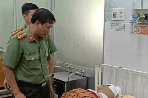 Đại úy công an bị chém trọng thương qua cơn nguy kịch