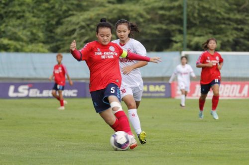 Lượt 7 giải vô địch bóng đá nữ U16 Quốc gia 2024: Thái Nguyên T&T mất điểm