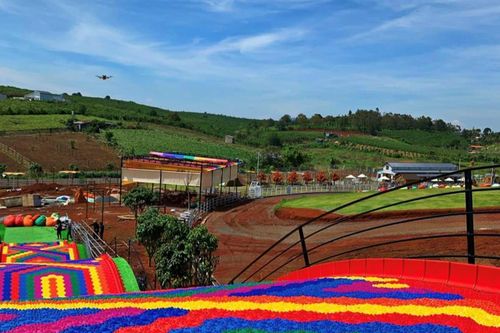 Tháo dỡ công trình vi phạm ở điểm kinh doanh dịch vụ giải trí 'Sun Valley Farm - Bảo Lộc'