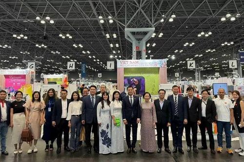 Doanh nghiệp Việt Nam quảng bá sản phẩm tại Hội chợ Triển lãm dệt may New York
