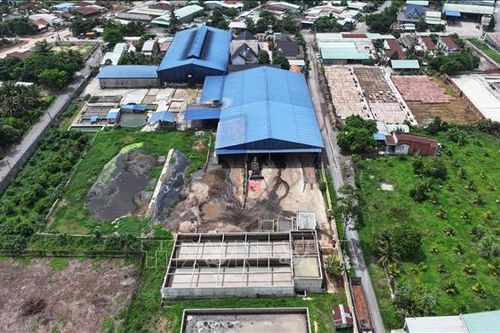Tây Ninh: Phối hợp kiểm tra, xử lý nhà máy sản xuất tinh bột sắn hoạt động trái phép