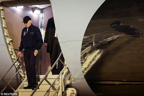 Hành động gây chú ý của ông Biden sau khi dương tính với Covid-19