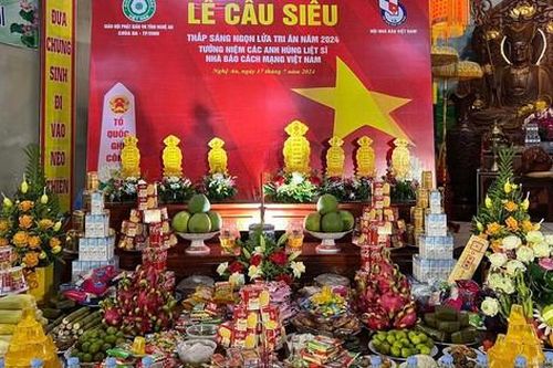 Thắp sáng ngọn lửa tri ân liệt sĩ nhà báo cách mạng Việt Nam