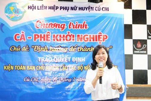 Củ Chi (TPHCM): Định hướng để phụ nữ khởi nghiệp thành công