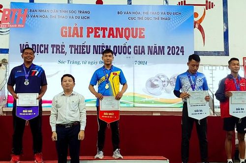 Bi sắt Thanh Hóa lần đầu có HCV tại đấu trường quốc gia