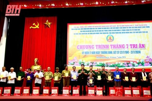 Tuổi trẻ Quân đội với chương trình 'Tri ân tháng 7' tại Hoằng Hóa