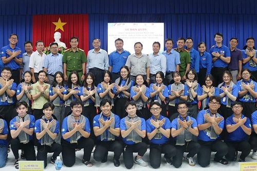 Châu Thành đón hơn 30 sinh viên tham gia Chiến dịch 'Mùa hè xanh'