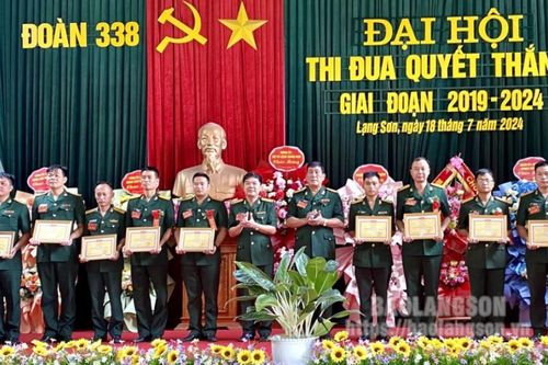 Đoàn kinh tế - quốc phòng 338 tổ chức Đại hội thi đua quyết thắng giai đoạn 2019 - 2024