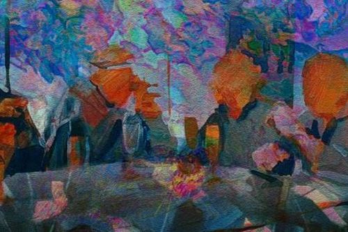 Dưới chân núi R'Chai