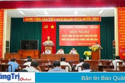 Sơ kết công tác báo chí 6 tháng đầu năm 2024
