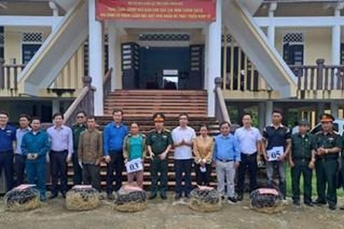 Ra quân thực hiện 3 chương trình mục tiêu quốc gia khu vực biên giới