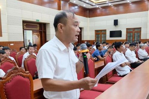 Cử tri huyện Phúc Thọ kiến nghị nâng cấp hạ tầng sản xuất nông nghiệp