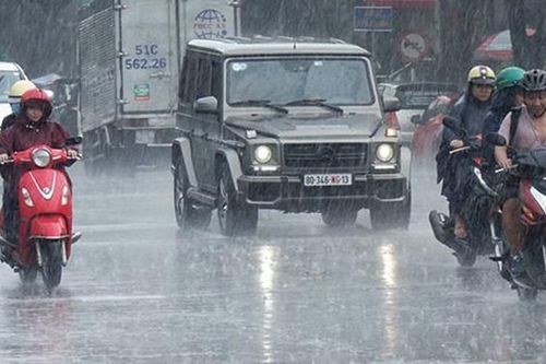Bắc bộ mưa giông kéo dài nhiều ngày