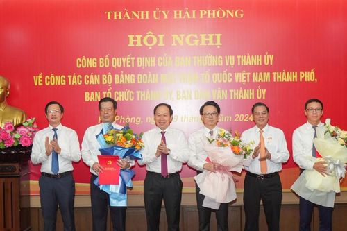 Hải Phòng: Ông Đào Trọng Đức làm Bí thư Đảng đoàn Mặt trận Tổ quốc