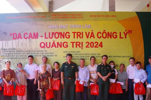 Khai mạc triển lãm 'Da cam - Lương tri và Công lý'- Quảng Trị 2024
