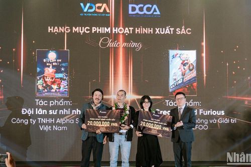 Cấp chứng nhận bản quyền cho Kịch bản chương trình và bộ nhận diện Cúp của Giải thưởng sáng tạo nội dung số Việt Nam