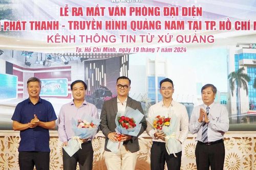 Đài Phát thanh - Truyền hình Quảng Nam ra mắt Văn phòng đại diện tại TPHCM