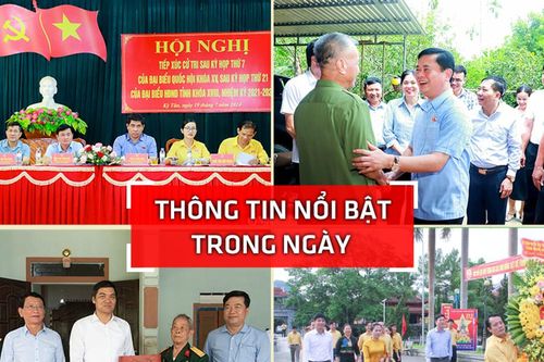 Nghệ An: Thông tin nổi bật ngày 19/7