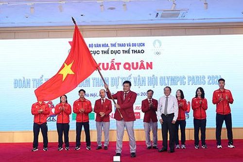Đoàn thể thao Việt Nam 'xuất quân' dự Olympic Paris 2024