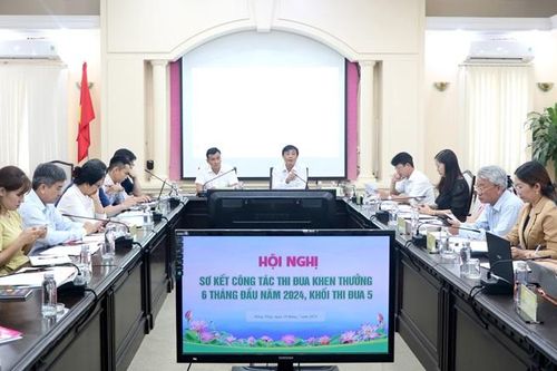 Khối thi đua số 5 phấn đấu hoàn thành đạt và vượt các chỉ tiêu kế hoạch năm 2024