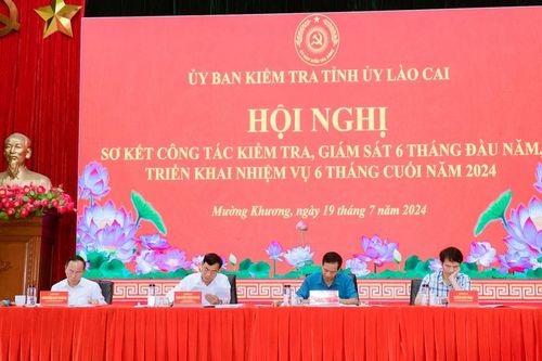 Ủy ban Kiểm tra Tỉnh ủy sơ kết công tác kiểm tra, giám sát năm 2024