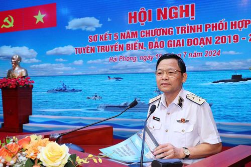 Sơ kết 5 năm Chương trình phối hợp tuyên truyền biển, đảo