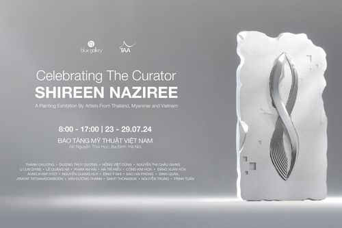 Giám tuyển Shireen Naziree - người đặc biệt yêu mến hội họa Việt Nam