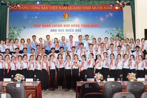 3 Tổng phụ trách Đội tham gia Trại Huấn luyện Kim Đồng toàn quốc khu vực miền Bắc