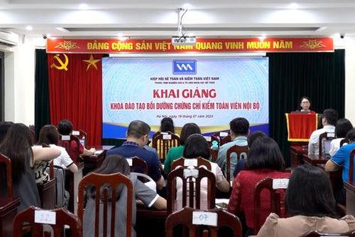 Khai giảng lớp Kiểm toán viên nội bộ cấp độ chuyên sâu