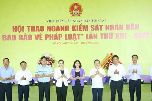 Khai mạc Hội thao ngành Kiểm sát nhân dân 'Cúp Báo Bảo vệ pháp luật' lần thứ XIII