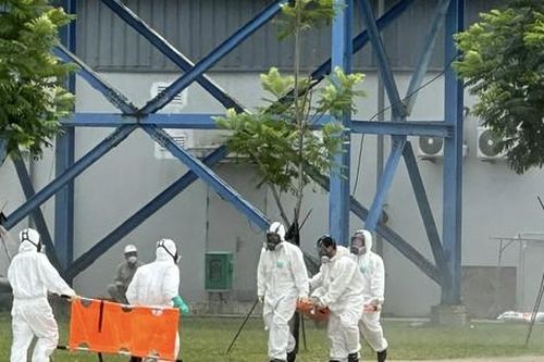 Y tế Thái Bình phối hợp với các đơn vị chủ lực Quân khu 3 diễn tập phòng thủ