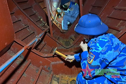 Hải đội 102, Bộ tư lệnh Vùng Cảnh sát biển 1: Chuẩn bị chu đáo cho Hội thi tàu, xe tốt và trưởng ngành cơ điện giỏi năm 2024