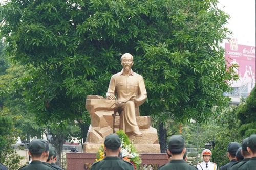 Báo công dâng Bác, Trung đoàn Cảnh sát cơ động Đông Nam TPHCM quyết tâm hoàn thành xuất sắc nhiệm vụ trong mọi tình huống