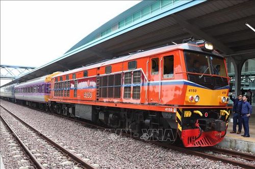 Chuyến tàu khách đầu tiên kết nối hai thủ đô Lào - Thái Lan