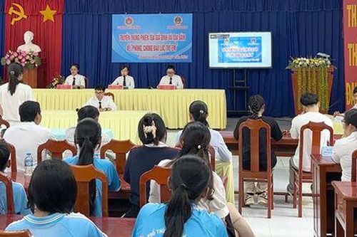 Tri Tôn tổ chức phiên tòa giả định về chống bạo lực trẻ em