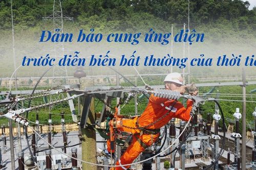 Đảm bảo cung ứng điện trước diễn biến bất thường của thời tiết